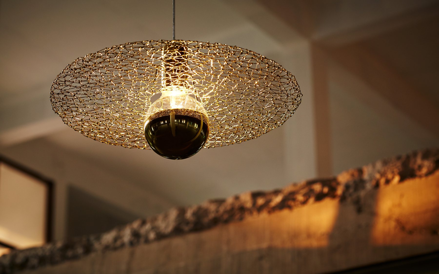 Ango SUPERMoN - Silk cocoon celing light — photo 7