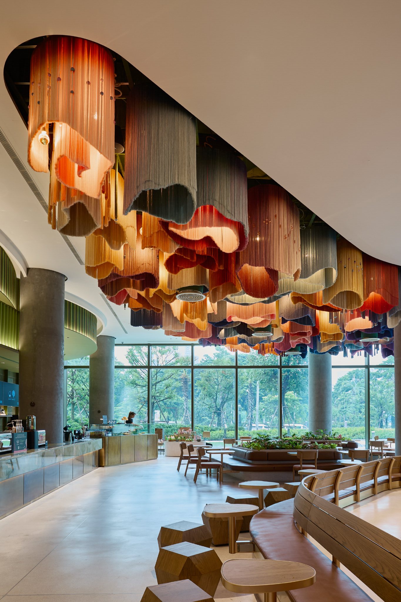 Northern Hill Tribes Ceiling Sculpture for STARBUCKS, One Bangkok — photo 3