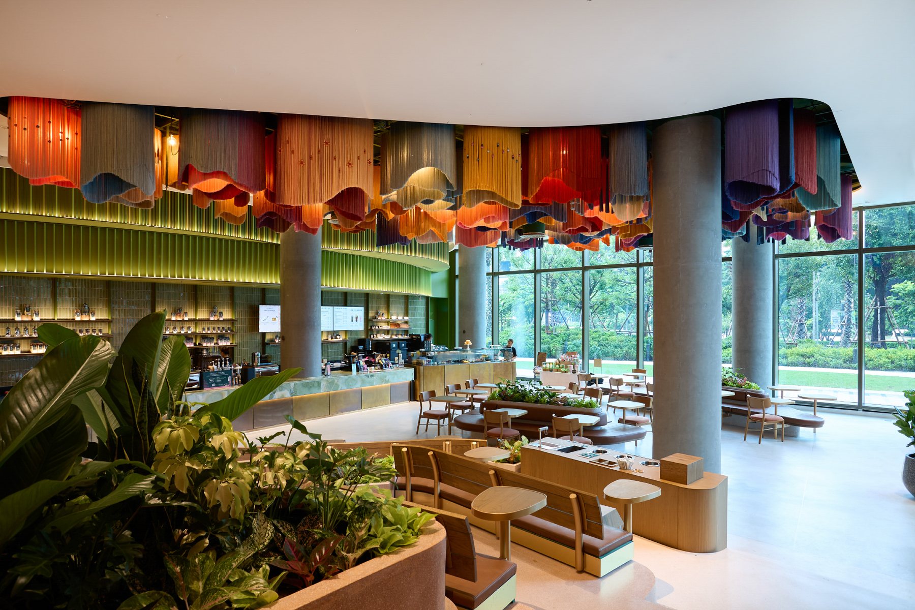 Northern Hill Tribes Ceiling Sculpture for STARBUCKS, One Bangkok — photo 4