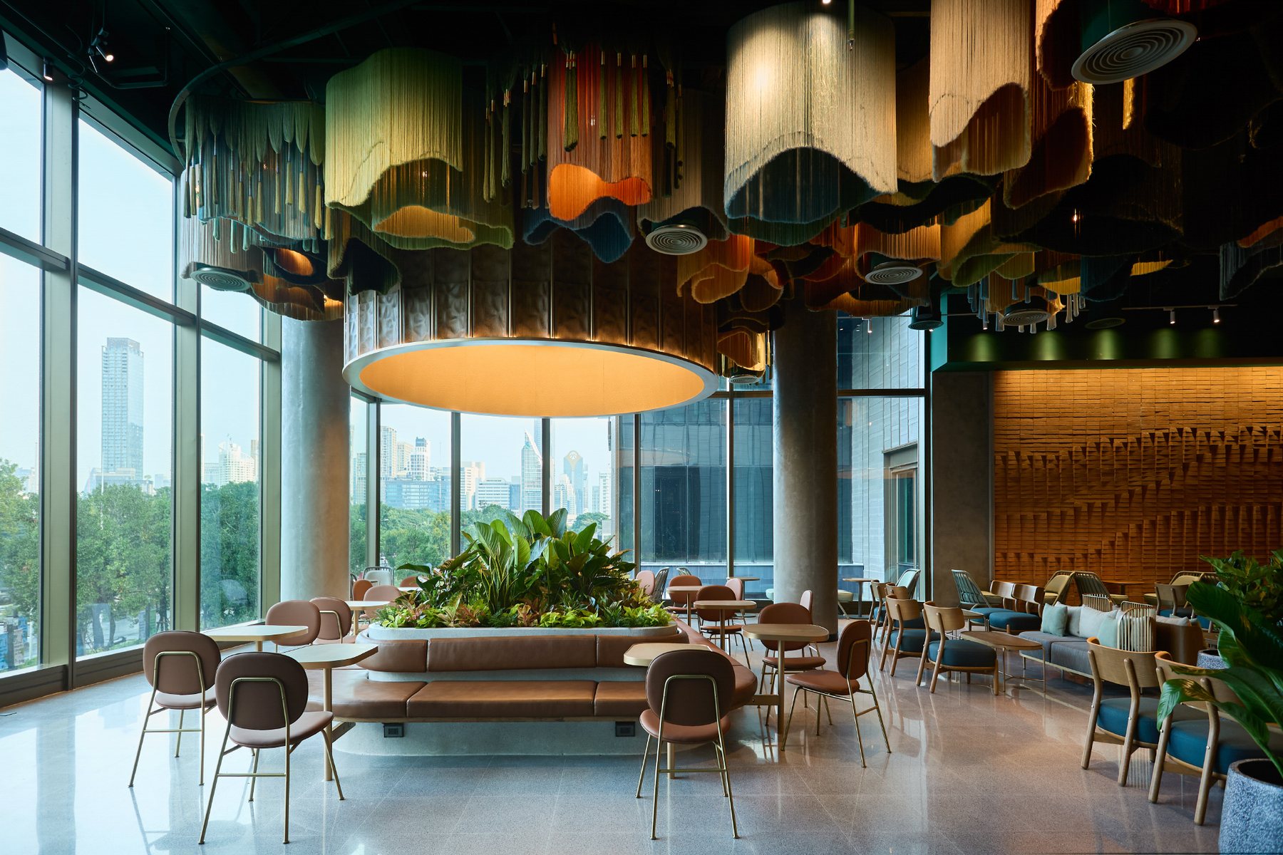 Northern Hill Tribes Ceiling Sculpture for STARBUCKS, One Bangkok — photo 5